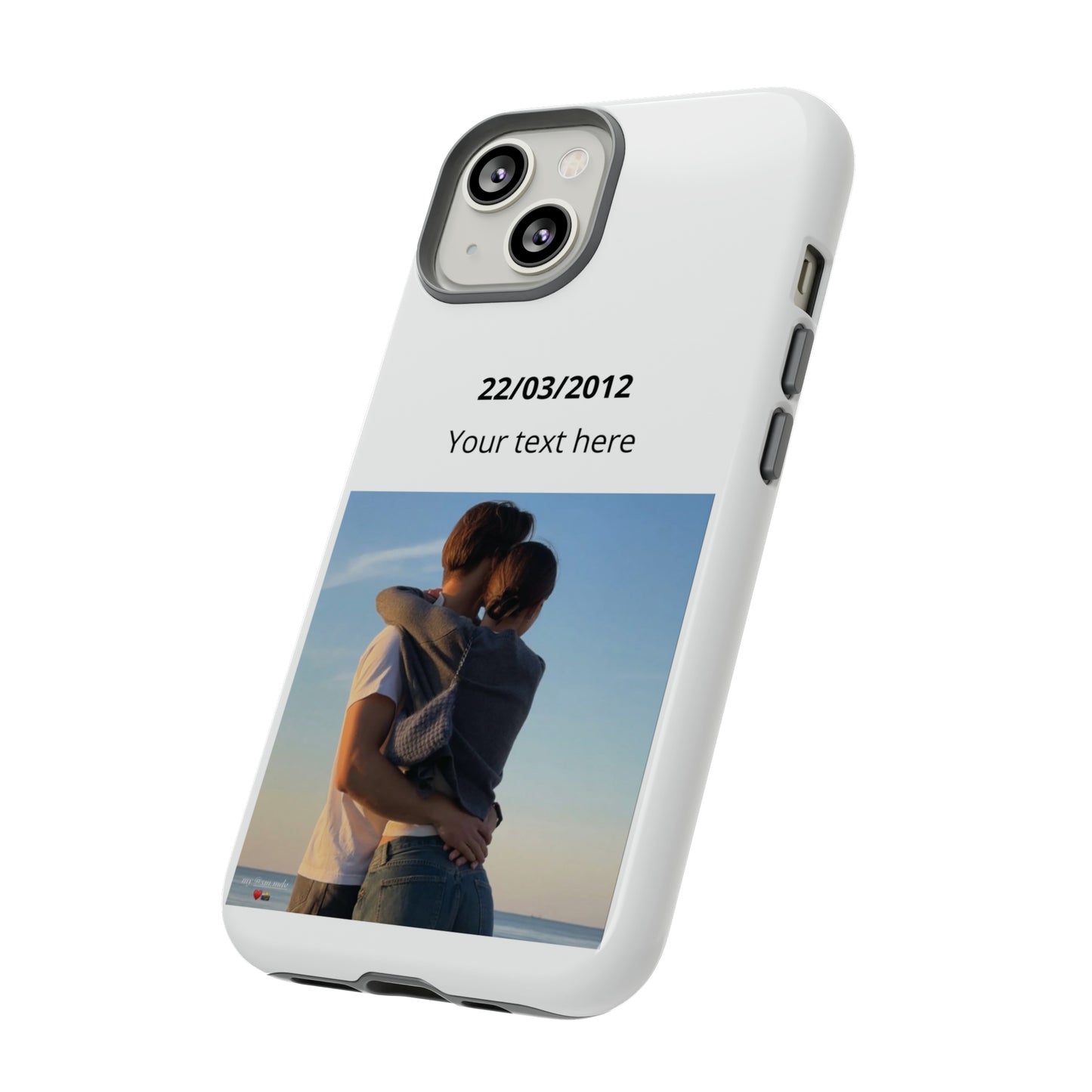 Customizable With Date or Text and Image Kase