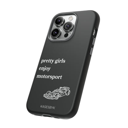 "pretty girls enjoy motorsport" Kase