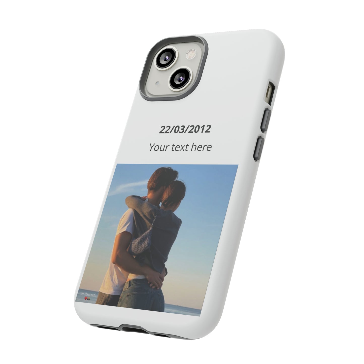 Customizable With Date or Text and Image Kase