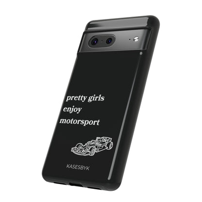 "pretty girls enjoy motorsport" Kase