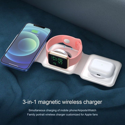 3 in 1 Wireless Charger Pad Stand